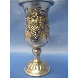 Very ornate Sterling Silver Kiddush #2151050