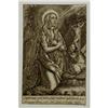 Image 1 : Old Master Etching Mary Magdalen by Wierix #2151099