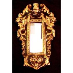 Vertical Mirror in Ceramic Frame #2151487