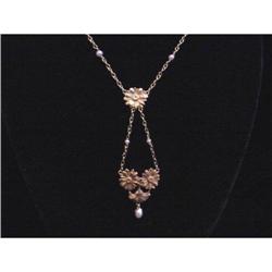 18K French Art Nouveau Necklace #2171082