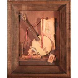 3D Print Collage signed Redelins music banjo #2171134