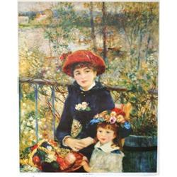 ?On the Terrace? by Renoir - Poster Print #2171150