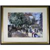 Image 1 : Place de la Trinite? Renoir print impressionist#2171151