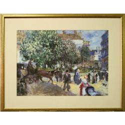 Place de la Trinite Renoir print impressionist #2171152