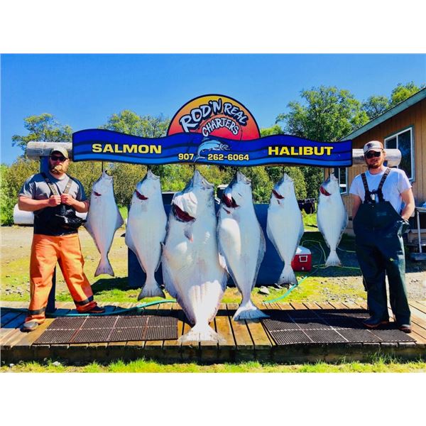 Alaska 6-Night/3-Day Fishing Charter Trip for Four Anglers