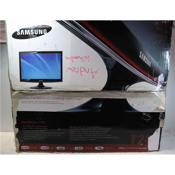 SAMSUNG 24 INCH LCD MONITOR