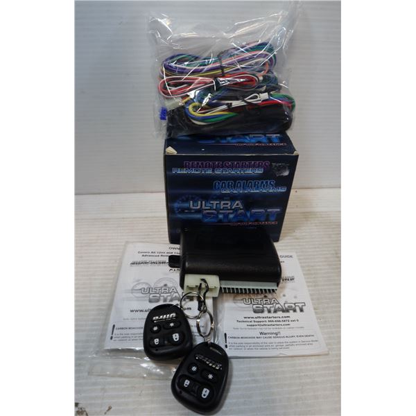 REMOTE STARTERS CAR ALARM