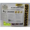 Image 1 : SYLVANIA 2 PACK PREMIUM 4K UHD HDMI CABLES
