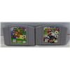 Image 1 : NINETENDO 64 (2) CARTRIDGES