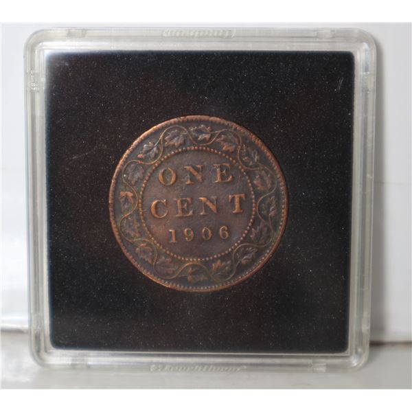 1906 EDWARDIAN CANADA LARGE CENT