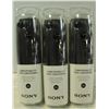 Image 1 : 3 PAIRS OF SONY COMFORTABLE FIT HEADPHONES