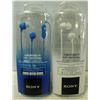 Image 1 : 2 PAIRS OF SONY HEADPHONES FOR SMARTPHONES