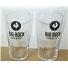 Image 1 : BRAND NEW CASE OF 24 BIG ROCK BEER GLASSES