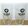 Image 1 : BRAND NEW CASE OF 24 BIG ROCK BEER GLASSES