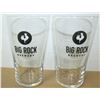 Image 1 : BRAND NEW CASE OF 24 BIG ROCK BEER GLASSES