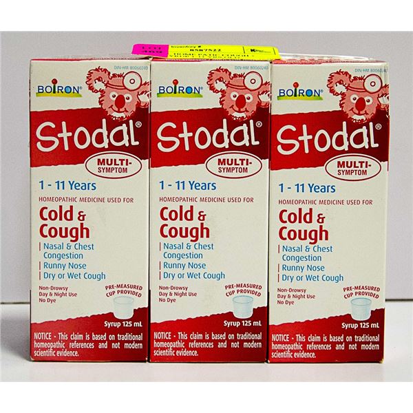 STODAL HOME PATIC COUGH + COLD SYRUP 1-11 YRS OLD