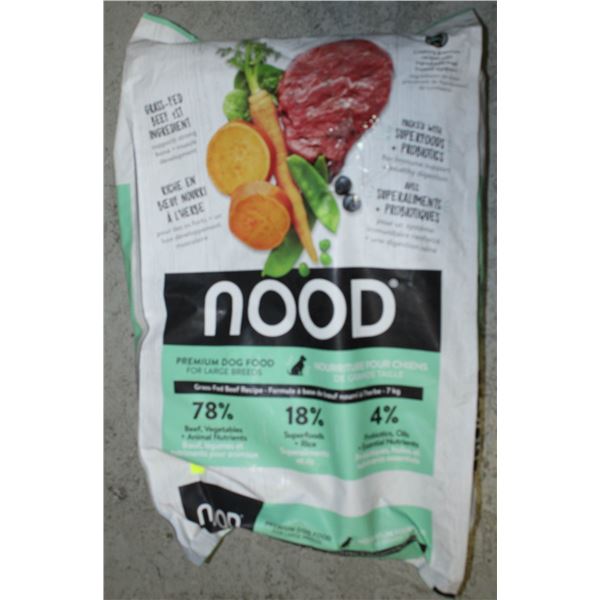 NOOD BRAND LARGE BREED DOG FOOD 7KG