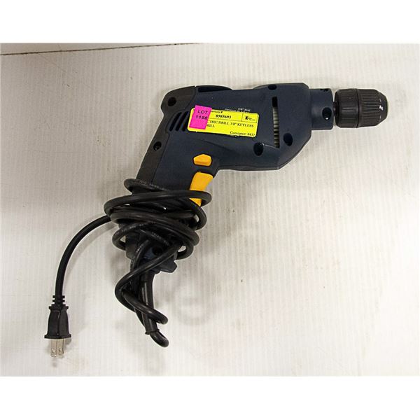 120V ELECTRIC DRILL 3/8" KEYLESS CHUCK DRILL