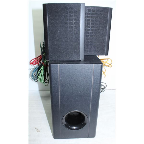 BOX WITH ONN 6-SPEAKER SURROUND SPEAKER