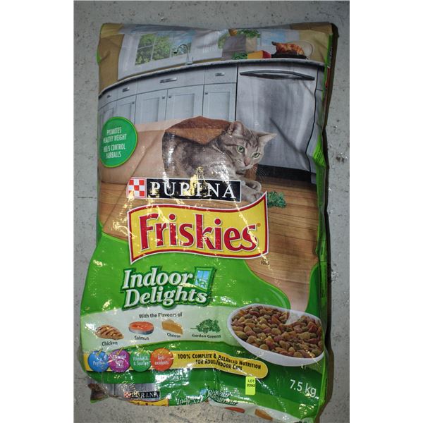 PURINA FRISKIES INDOOR DELIGHTS CAT FOOD 4.5KGS