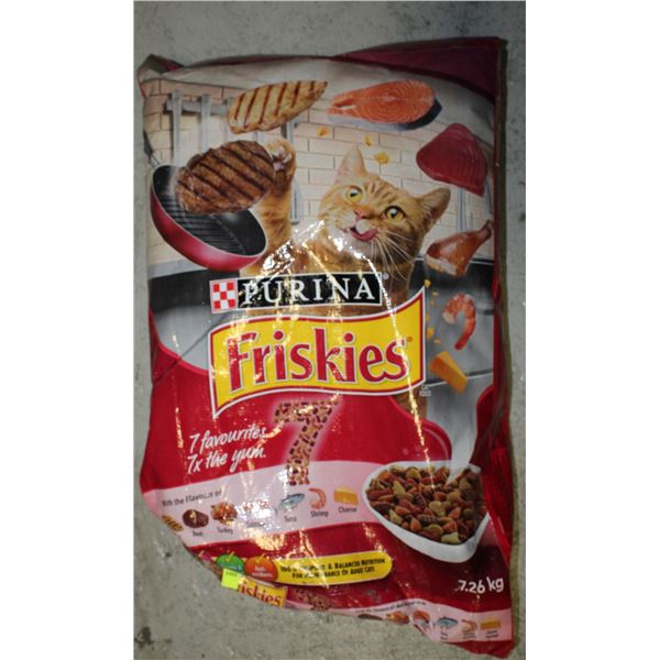 PURINA FRISKIES 7 FAVORITES CAT FOOD 7.26KGS