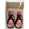 CASE OF AUNT JEMIMA SYRUP SIX 750ML BOTTLES