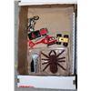 Image 1 : REMOVE SPIDER WITH OLD TOYS CARS