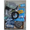 Image 1 : BOX OF WEATHER STRIPS/ BAG OF RAGS