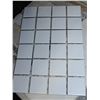 Image 1 : FULL BOX OF WHITE SQUARE KITCHEN TILES