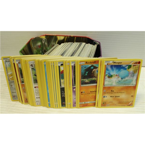 TIN OF OLD POKEMON COLLECTORS CARDS