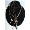 Image 1 : GOLD TONE NECKLACES ALL TOGETHER