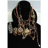Image 1 : RED & GOLD TONE JEWELRY ALL TOGETHER