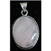 Image 1 : #12-NATURAL PINK ROSE QUARTZ PENDANT