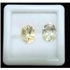 Image 1 : #125-CITRINE OVAL GEMSTONES 3.85ct