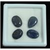 #150-BLUE SAPPHIRE GEMSTONES 18.55ct