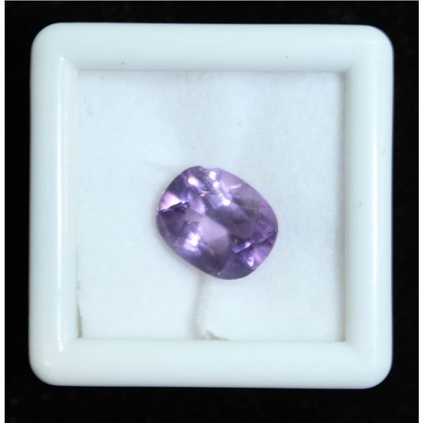 #198-PURPLE AMETHYST GEMSTONE 2.85ct/8.3X10.2MM