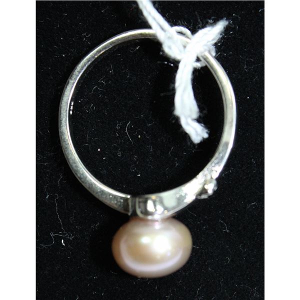 #241-FRESH WATER PEARL RING SIZE 6.5