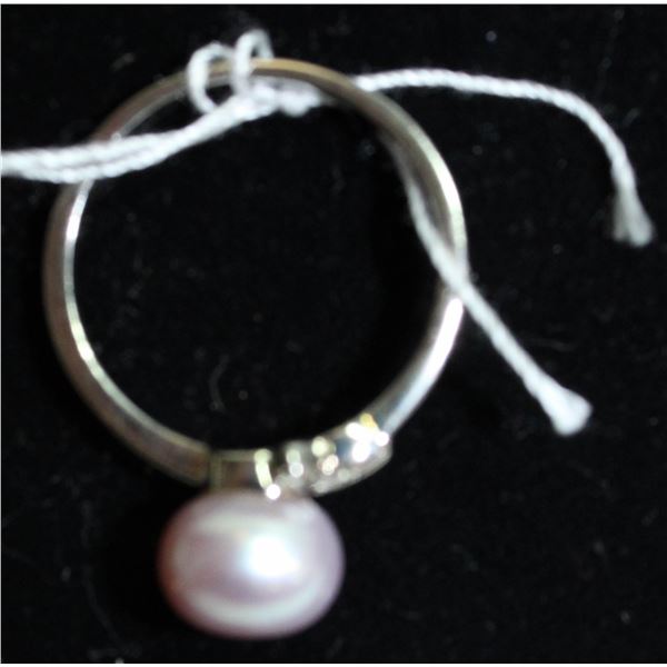 #243-FRESH WATER PEARL RING SIZE 7.5