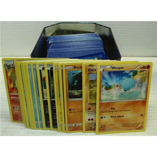 TIN OF OLD POKEMON COLLECTORS CARDS