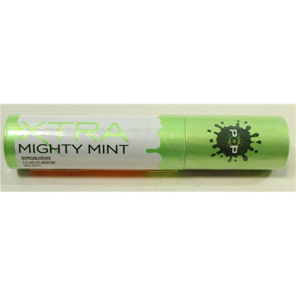 ONE POP XTRA 1000 PUFFS E-CIG 5% MIGHTY MINT