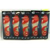 5 PAIRS OF GEL GENIE GEL INSOLES SIZE 5.5-8.5