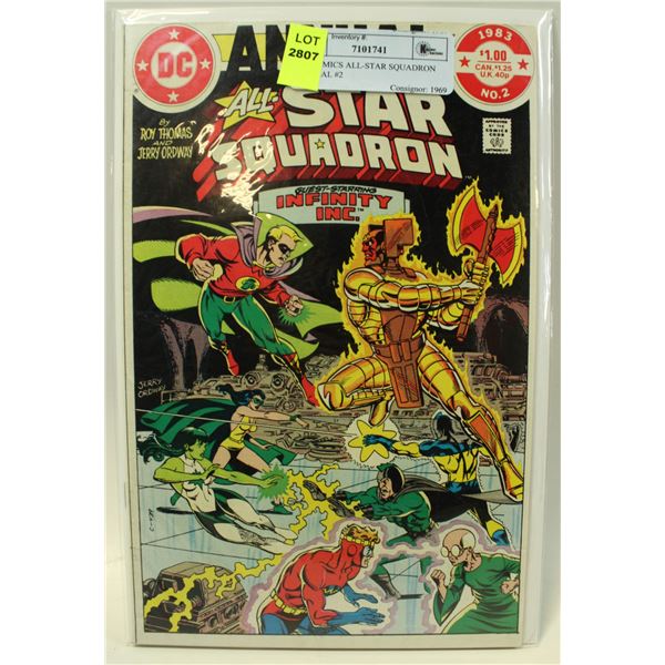 DC COMICS ALL-STAR SQUADRON ANNUAL #2