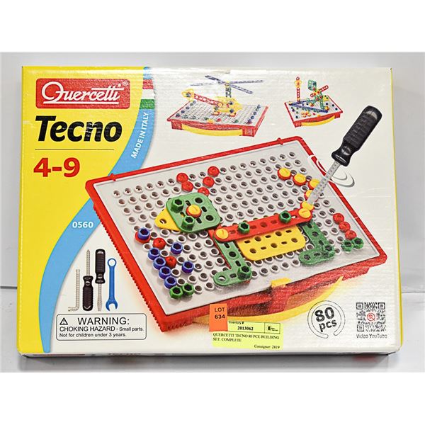 QUERCETTI TECNO 80 PCE BUILDING SET. COMPLETE