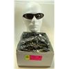 Image 1 : BOX OF OAKLEY STYLE SMOKE BLACK SUNGLASSES