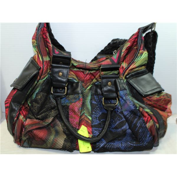 DESIGUAL HAPPY RAINBOW HANDBAG