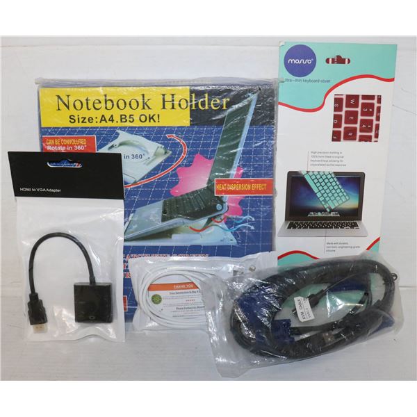 LOT OF NEW LAPTOP ACCESSORIES