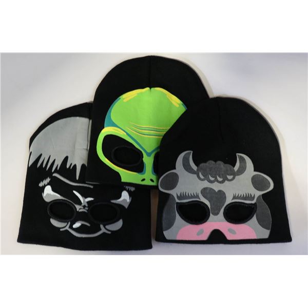 3PK KIDS TOQUES