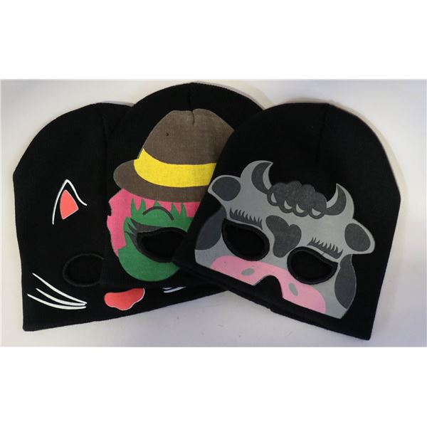 3PK KIDS TOQUES