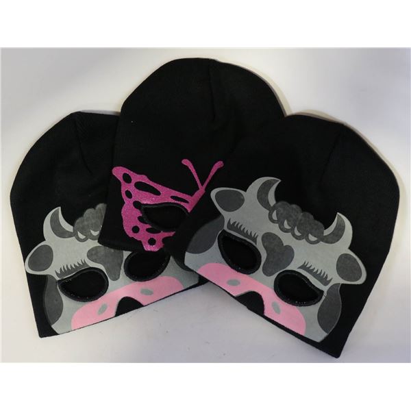 3PK KIDS TOQUES