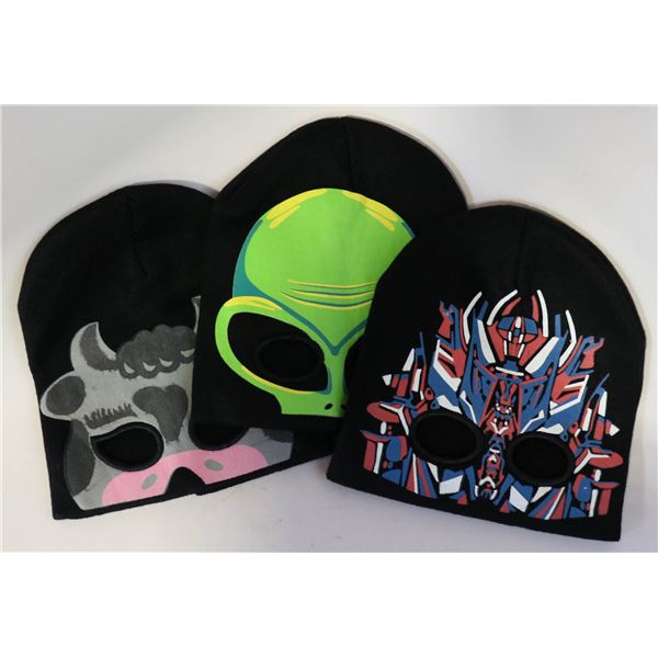 3PK KIDS TOQUES